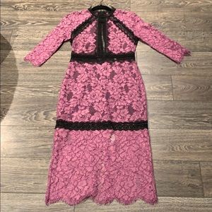 Alexis lace dress